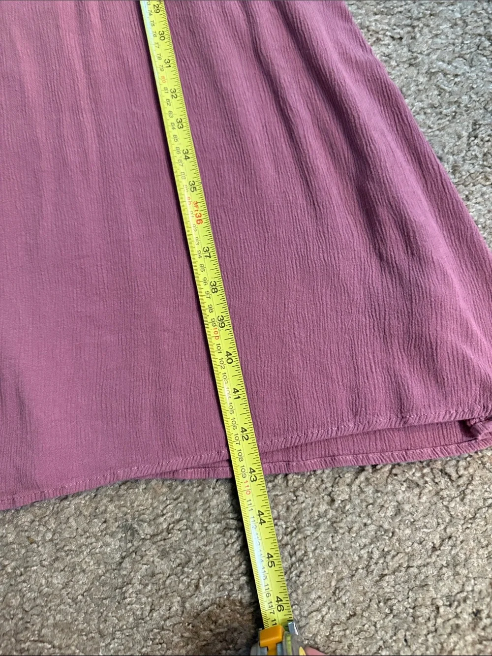 Frye Mauve Button-Front Sleeveless Midi Dress - Picture 5 of 8